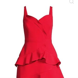 Eve Tieret Bcbg maxazria red dress in size 8.